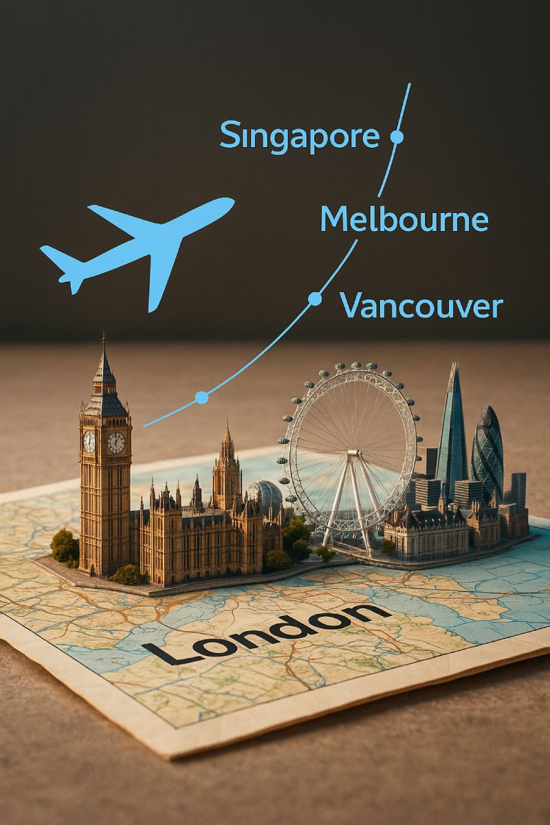 round the world flights