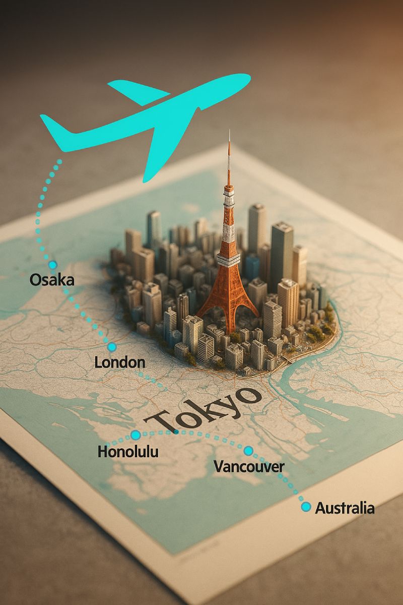 round the world flights