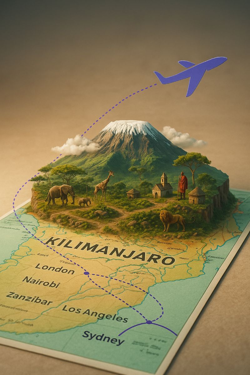 round the world flights