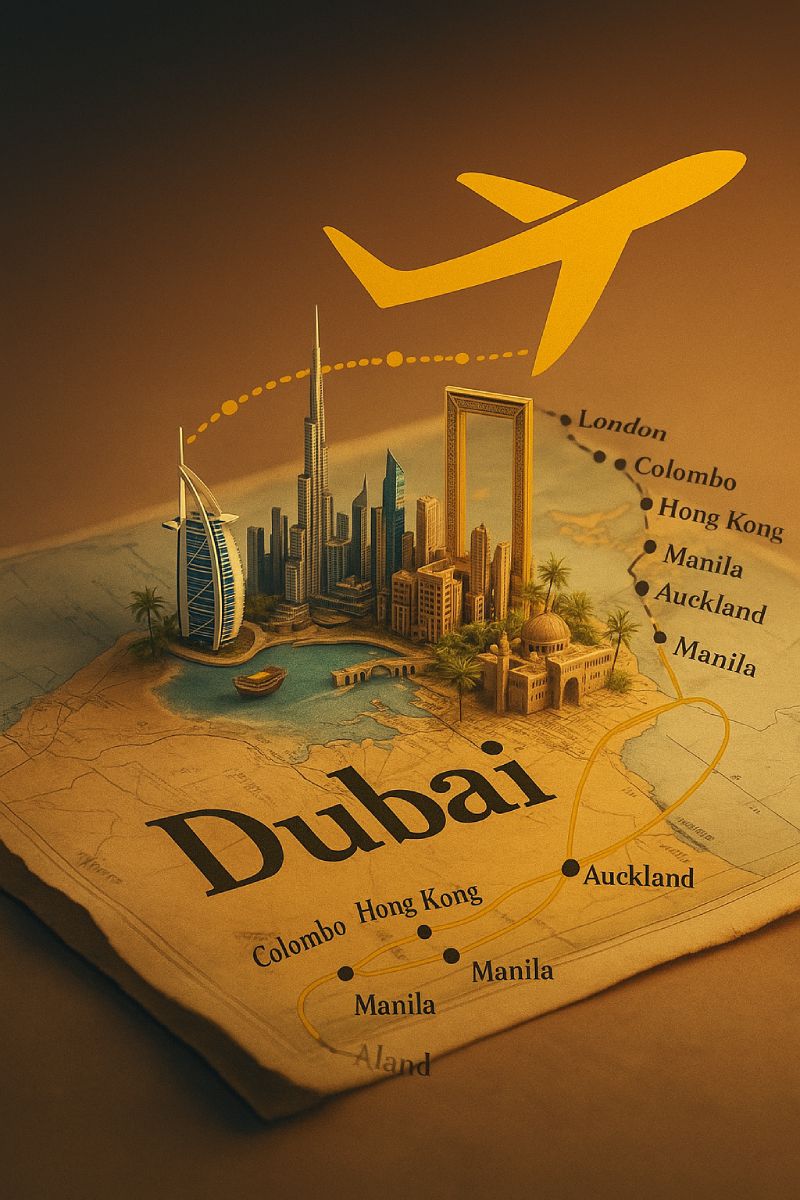 round the world flights