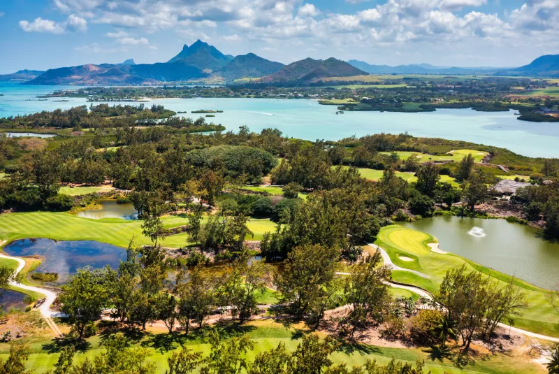 Golf holidays in Mauritius with beachfront courses and luxury resorts