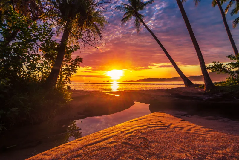 Off the beaten track holidays in Sumatra with rainforests and beaches