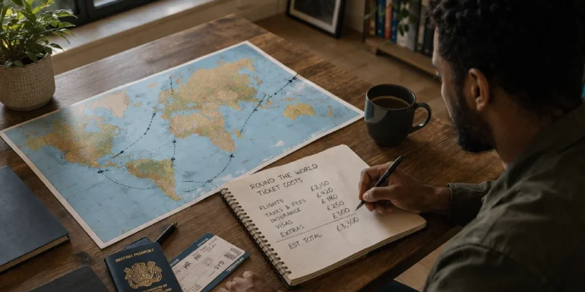 round the world ticket cost